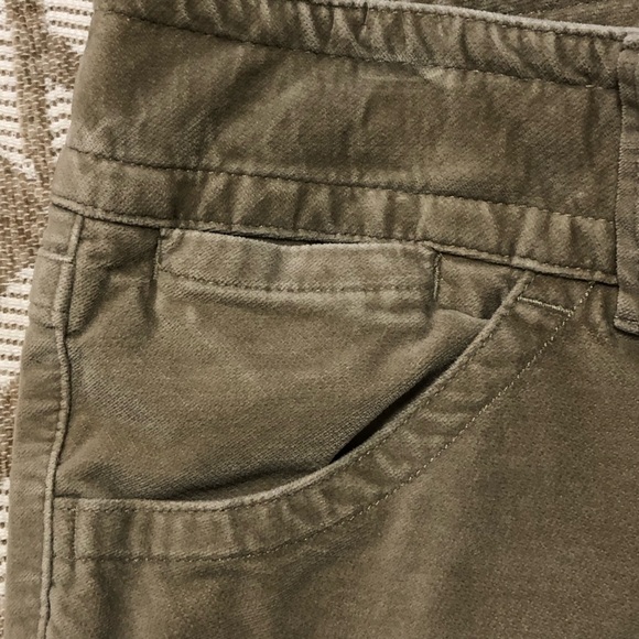 THE LONDON JEAN the Christie Fit soft velour beige pant - Picture 15 of 16